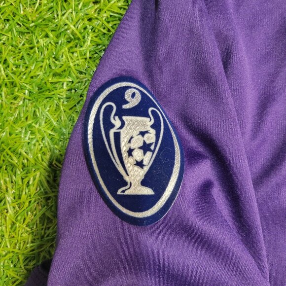 Cristiano Ronaldo Real Madrid 2010 2011 UEFA Third Soccer Jersey Shirt L - Picture 6 of 9